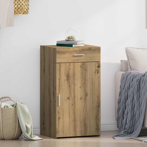 vidaXL Buffet Chêne artisanal 50 x 42,5 x 93 cm (1/5)
