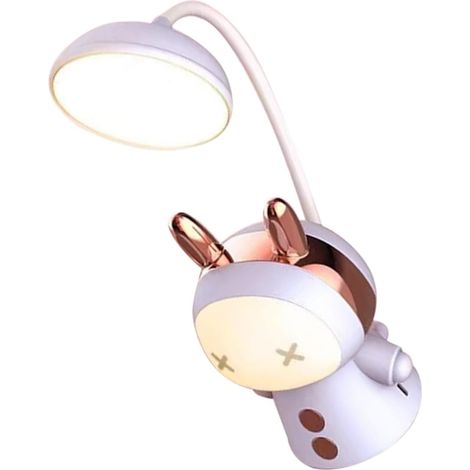 Lampe De Bureau Led Lecture Rechargeable Usb, Chevet Violet En (1/5)