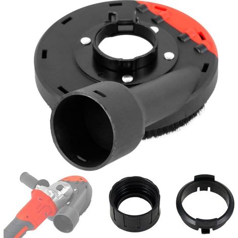 Aspiration pour meuleuse d'angle 125 mm – Réduit la poussière – Compatible modèles 100 et 125 – Installation simple avec interface 45 mm (1/5)