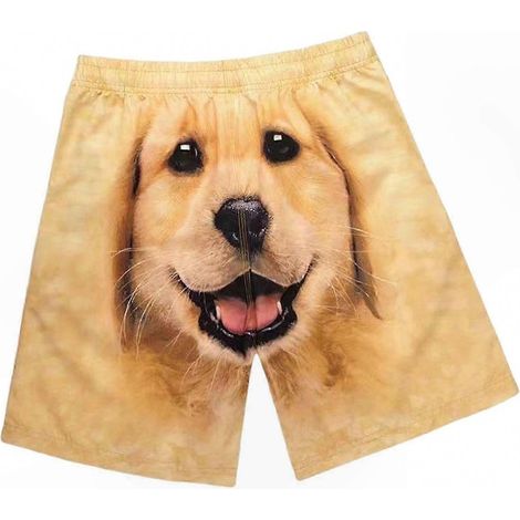 Short de bain homme taille élastique imprimé, pantalon de sport athlétique pour surf, activités estivales, plage, workouts et loisirs en extérieur. (1/5)