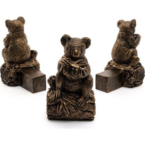 Koala Bear Plant Pot Feet - Set of 3 - L6 x W9 x H11 cm