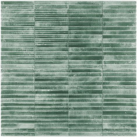Carrelage Mur Ceramic Connection Green Brillante 15x30 cm