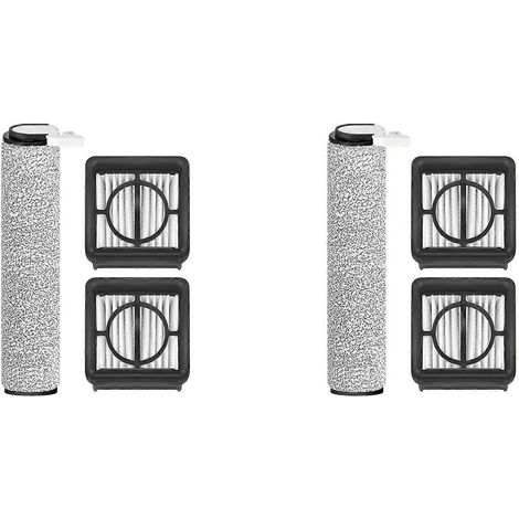 Lot de 2 brosses rotatives et filtres HEPA pour aspirateur eau et poussière Xiaomi Truclean W20 / 2C / 4C / 2 Lite. Pièces de rechange et accessoires inclus. (1/5)