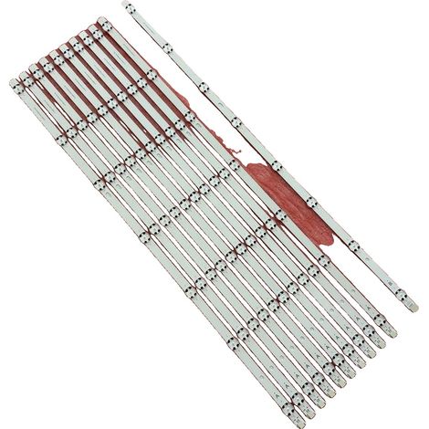 Tira de luz LED, cuerpo de aluminio, 706 mm de longitud, compatible con múltiples modelos, fuente de luz LED, alimentación de CC. (1/5)