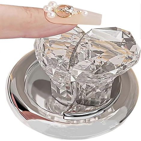 1 pièceUNAppuie-poussoir de chasse d'eau en forme de cœur, poignée de toilette décorative en cristal, accessoire de salle de bain adapté aux ongles longs, aide à la chasse d'eau facile à prendre en ma (1/5)
