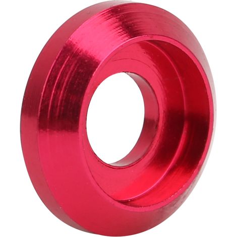 20 Stück Schraubenscheiben aus 6061 Aluminiumlegierung für M3-Innensechskantschrauben, Pink (1/5)