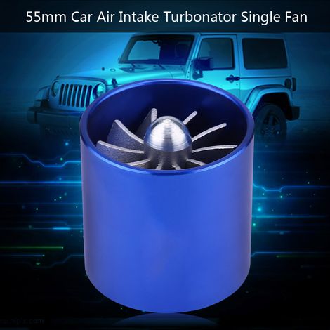 Turbocompresseur d'admission automobile de 55 mm, turbocompresseur à ventilateur unique, turbocompresseur à économie de carburant (1/5)