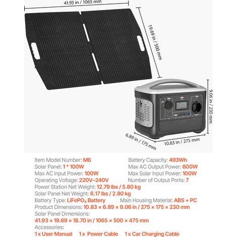 Stations électriques portables - 300w - 600w - 2400w