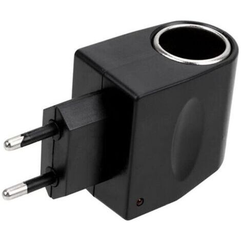 AC 220V to DC 12V Car Power Converter, 48W Car Cigarette Lighter Power Supply Transformer Socket Converter Adapter for Car, Van, Truck (1/4)