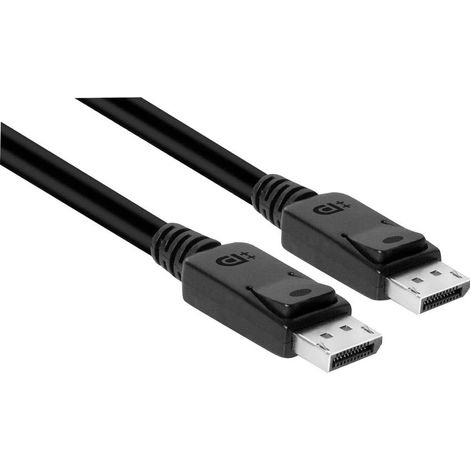 Câble de raccordement club3D DisplayPort Fiche mâle DisplayPort, Fiche mâle DisplayPort 2.00 m noir CAC-2068 ignifuge, (1/4)