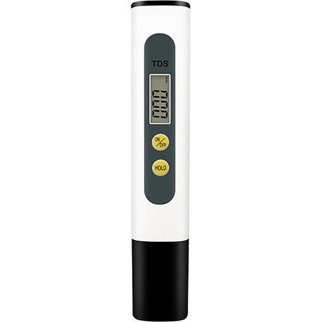 Testeur TDS, stylo de mesure de la qualité de l'eau avec écran LCD et plage de mesure de 0 à 9990 ppm