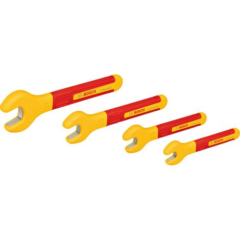 Bosch PRO Combo Kit VDE Spanner Set 4pc 1600A02NE8