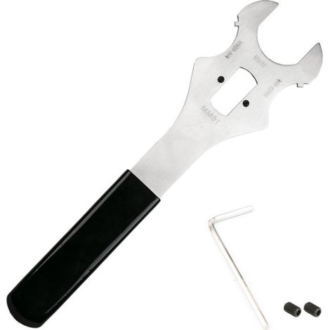 Clé à molette pour démontage d'axe de vélo, épaisseur 4 mm, extracteur de cadenas de vélo durable-AquaForge (1/5)