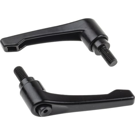 Levier de serrage RS PRO, , filetage M8, Mâle L. 16mm ( Prix pour Paquet de 2 )