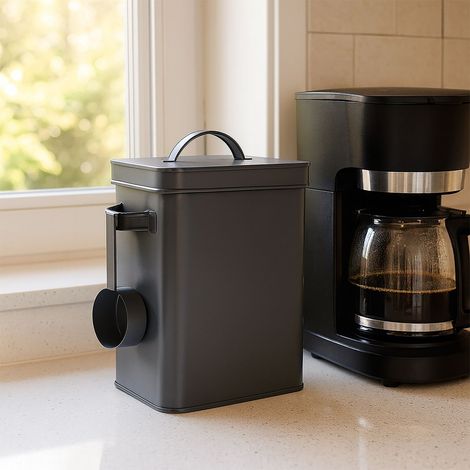 Boite de rangement hermetique en metal avec pelle (1/5)