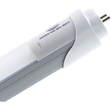 IluminaShop - Tubo de LED T8 1500 mm 24W Con detector de Movimiento Radar  il Seguridad  (Conexion 1 Lateral)  Blanco Frio 6000K (1/2)