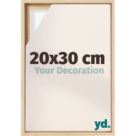Your Decoration - Cadre flottant - Hetre - Cadre en caisse américaine pour toile sur chassis - MDF - Lyon (1/5)