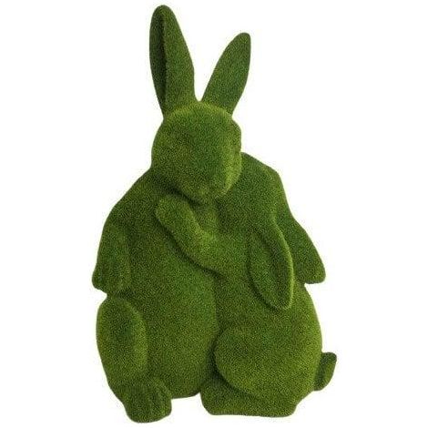 DKD Home Decor Kollektion grünene Hasen 29,5x21,5x45,5 cm