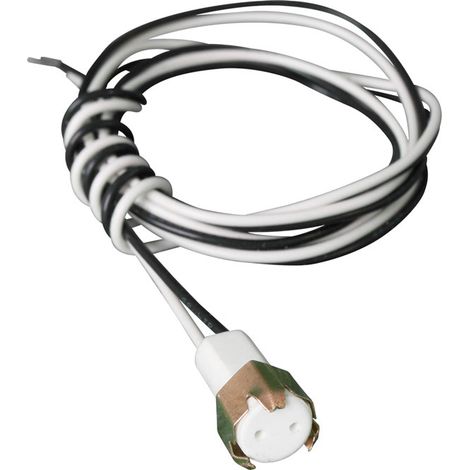 Lampe interlusa 85cm Teflonkabel Porzellanfassung