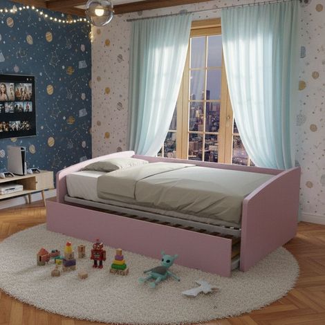 Divano letto 1 piazza e mezza con secondo letto estraibile - Ideale per camerette - Cipriaf3c4ff
