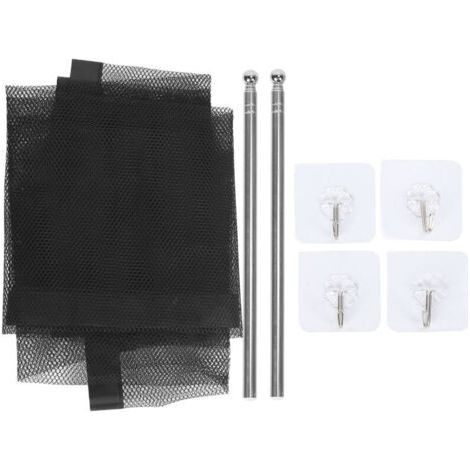 Barrière Bébé Escamotable en Maille 180cm, Sécurité Enfant Amovible pour Intérieur/Extérieur (1/4)