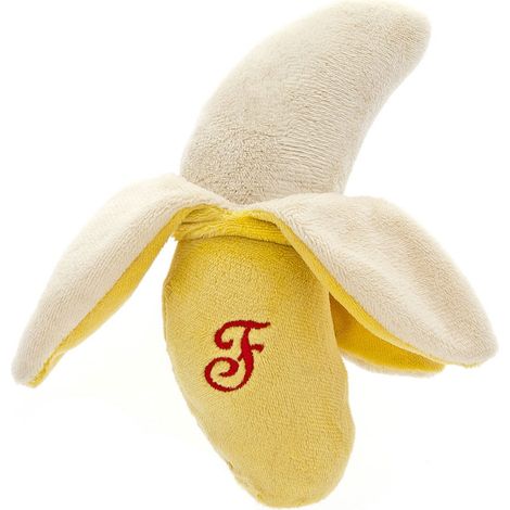 Gioco sonoro per cani modello Fluffy Banana set 3 pezzi