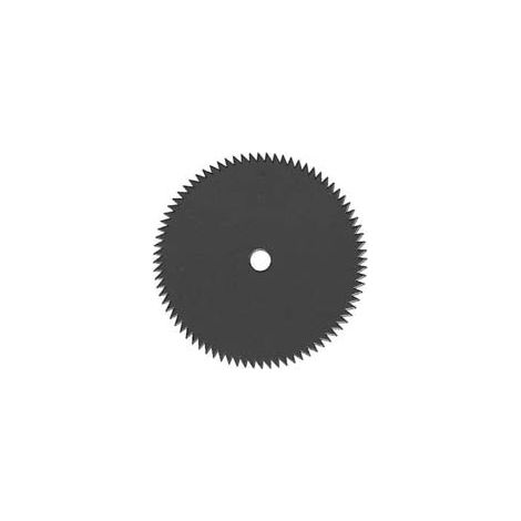DISCO IN METALLO PER DECESPUGLIATORE A 80 DENTI ø mm.255, foro mm.25,4,