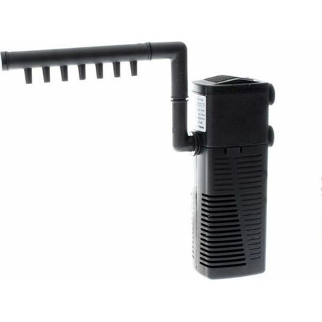 Filtre Intérieur Aquarium, 8W 600L/H Filtre Interne pour Aquarium 80 litres Filtre Pompe Aquarium pour Petit Réservoir, Aquariums d'eau Froide ou Tropicaux, Réservoir de Tortues (1/3)