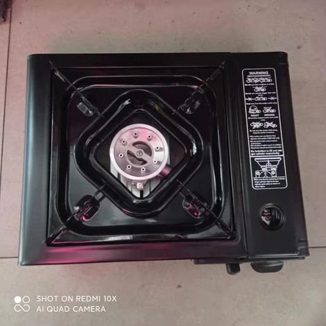 Réchaud à gaz portable d'extérieur / réchaud à cartouche / marmite / équipement de cuisine de plein air / ustensiles de cuisine de camping