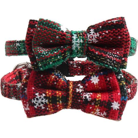 Collar ajustable para gato, collar navideño para mascotas, 4 piezas, artículos para mascotas (1/5)