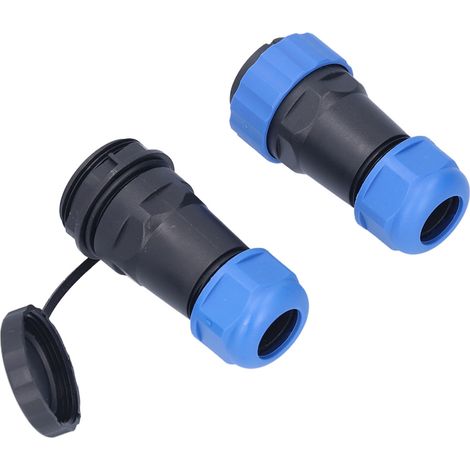 Luftfahrtstecker SP28 Docking-Typ 45A Hochstrom IP68 wasserdicht Luftfahrtsteckerbuchse 2-adrig (1/5)
