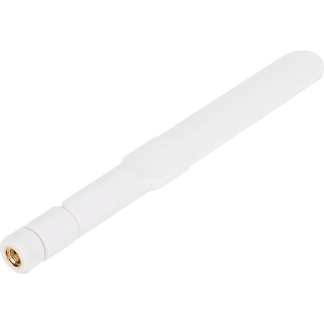 Antenne WiFi double bande 2,4 GHz/5 GHz/5,8 GHz omnidirectionnelle pour routeur ASUS (blanche)