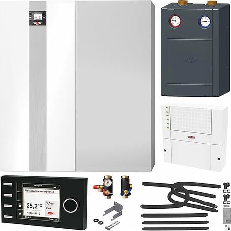 Wolf Paket Öl-Brennwertkessel COB-2-15 B30, 15kW Ausführung Mischerkreis, TS-160, BM-2 (1/3)