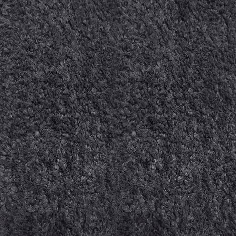 Canapé 2 places gauche gris anthracite Y160, sofa compact tissu foncé, assise double orientable, meuble salon moderne, lot unique (1/4)