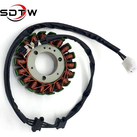 21003-1173 Motorcycle Stator Coil Applicable to Kawasaki KLF300 Bayou 300 2WD (1/5)