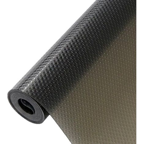 Tapis de tiroir 60x600cm Protection tiroir Cuisine Plastique EVA Protection Meuble Noir (1/4)