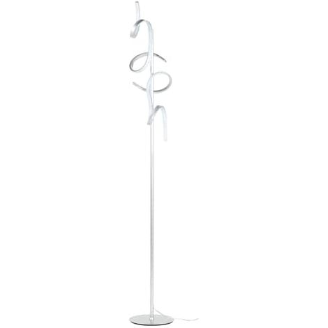 [NEUWERTIG] Lindby Zaylee Led Stehlampe Mit Dimmer Silber Stehleuchte Standleuchte Lampe 834 B-Ware