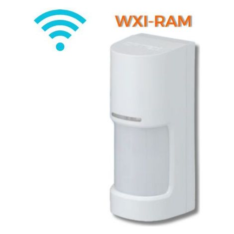 Optex sensore infrarosso esterno allarme 180 gradi wireless basso assorbimento - WXI-RAM