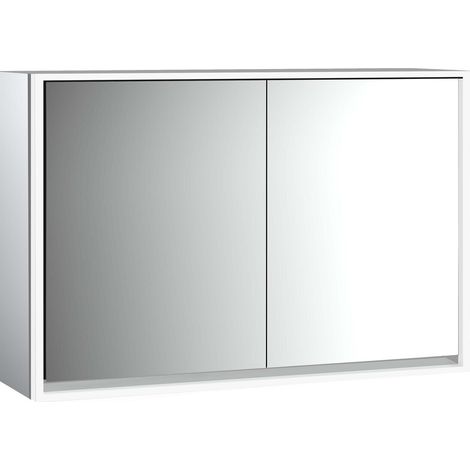 emco loft Lichtspiegelschrank, 1200mm, 2 Türen, Aufputzmodell, (1/5)