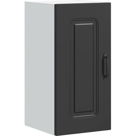 Mueble de pared de cocina Kalmar de madera de ingeniería negra 30 x 31 x 60 cm 020049961 (1/5)