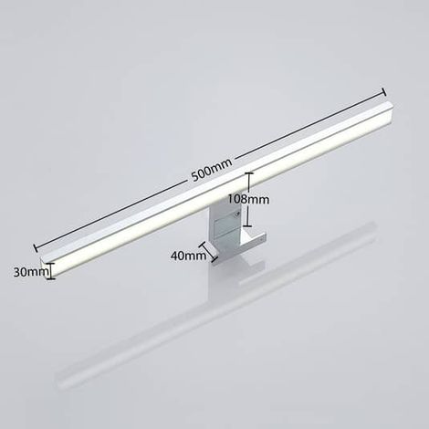 [NEUWERTIG] Lindby Peggy Led Bad Spiegelleuchte Spiegellampe Badlampe Badleuchte 50 Cm Chrom B-Ware