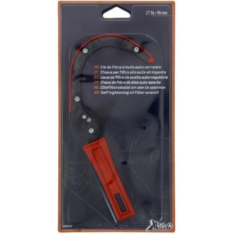 XLTECH Clé auto-serrante pour filtre a huile