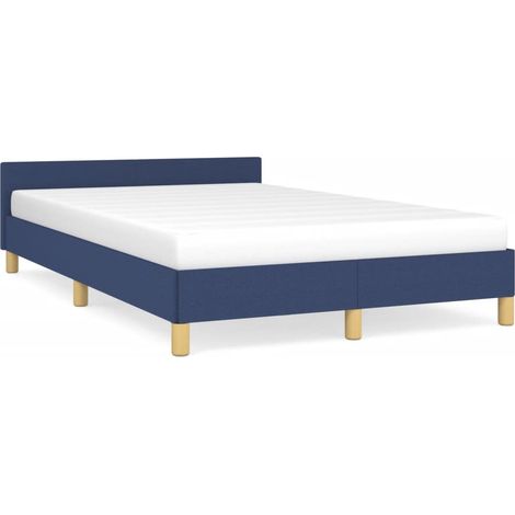 Maison Exclusive - Giroletto senza Materasso Blu 120x190 cm in Tessuto (1/5)