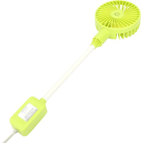 Ventilateur de machine à coudre 100-240V, multifonction avec aimant puissant, base magnétique, prise UE, vert (1/5)