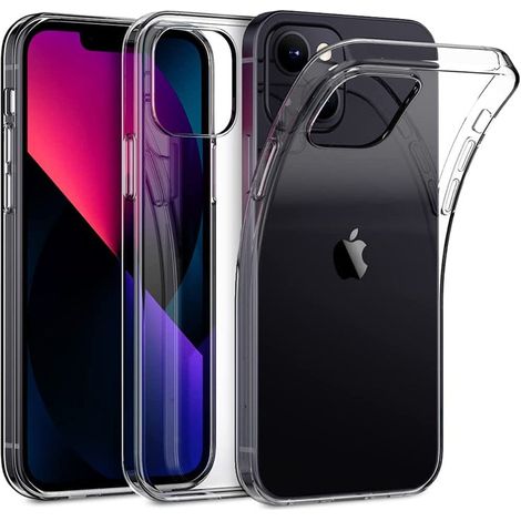 Custodia ultra sottile sign per iphone 13 mini - trasparente