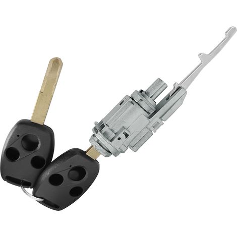 Compatible with Honda ignition lock straight 3-button Accord Fit City Civic Odyssey CR-V City 3-hole key (1/4)