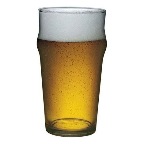 Bormioli Rocco 394320 Nonix Bicchieri da Birra Mezza Pinta Impilabili Set 12 pezzi 29,4 cl