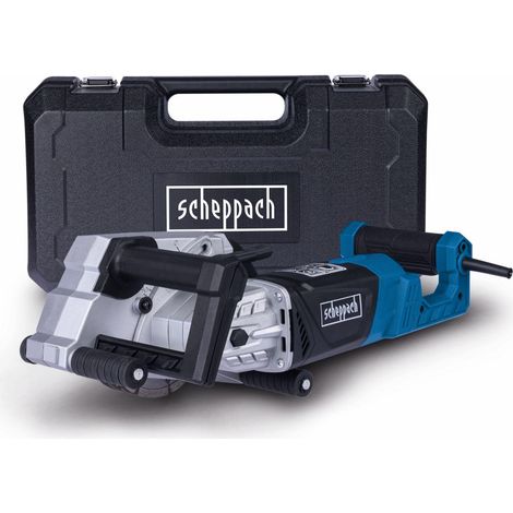 Elektrische Mauernutfrase 2250W 125mm Sanftanlauf Scheppach mnf2250