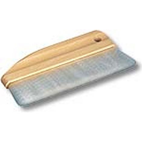 Brosse plat pour vernir, huiler, vitrifier, lasurer et saturer, NESPOLI, 100 mm (1/2)