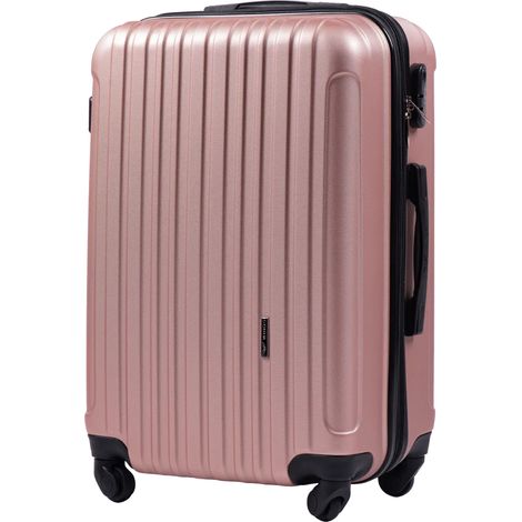 Maleta de viaje mediana Wings Flamingo de 61 cm (24") color oro rosa